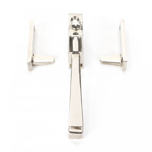 Polished Nickel Night-Vent Locking Avon Fastener